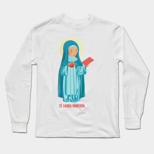 Saint Laura Montoya. Mother Laura Long Sleeve T-Shirt